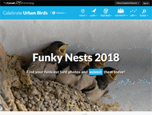 Tablet Screenshot of celebrateurbanbirds.org